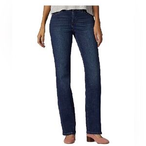 Women’s LEE Size 8 MEDIUM Bootcut Midrise Flex Motion Blue Jeans